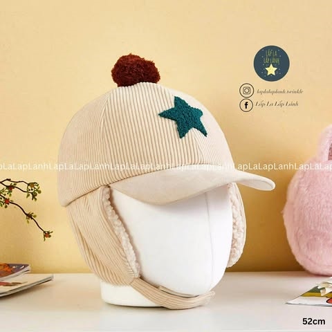 ModernHouse Nón lông chụp tai Beige