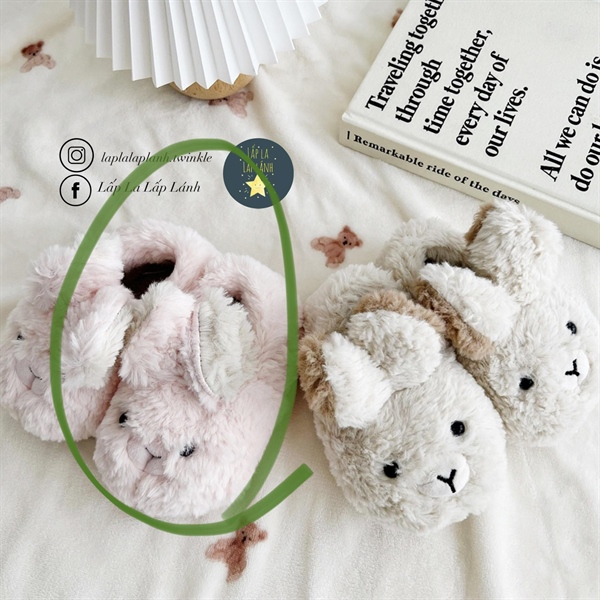 ECLL Dép thỏ hồng size 160