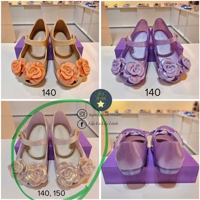 Minimelissa Giày búp bê MSKBJ3TSFR11 silver size 140