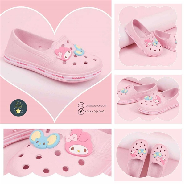 Shoelamode Giày đi mưa MyMelody size 210