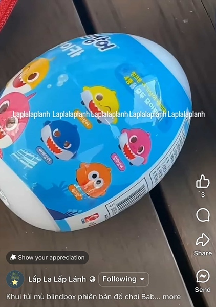 Pinkfong Quả trứng push n go car