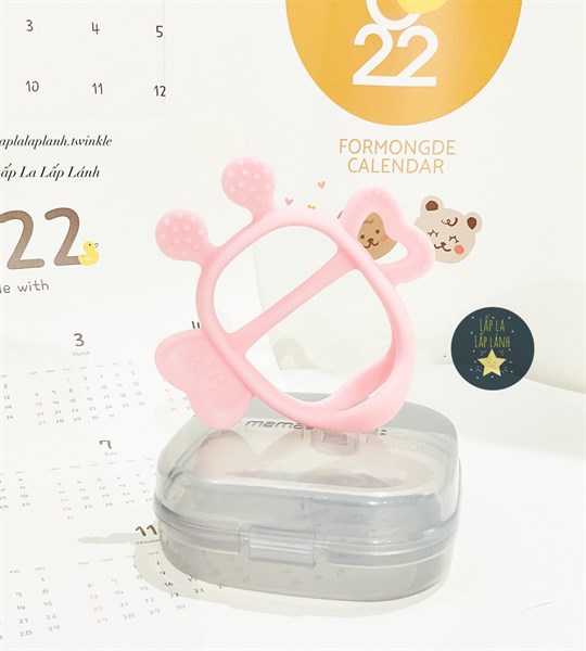 JemJem Gặm nướu + Case Ong màu Pink