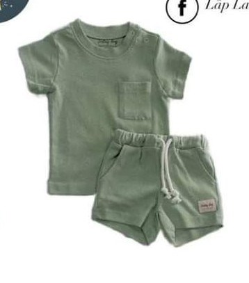 SundayHug Đồ bộ Xanh ngọc size 3m