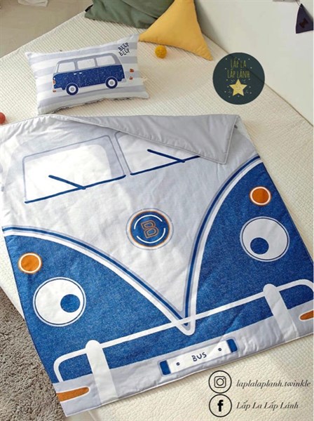 Decoone Set Ngủ Xe Bus Không Tấm Trải