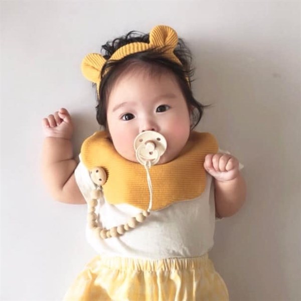 Uidong Hairband-Gấu vàng