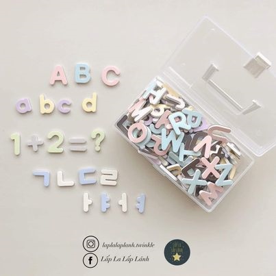 Sangsangatti Set sticker ABC từ tính