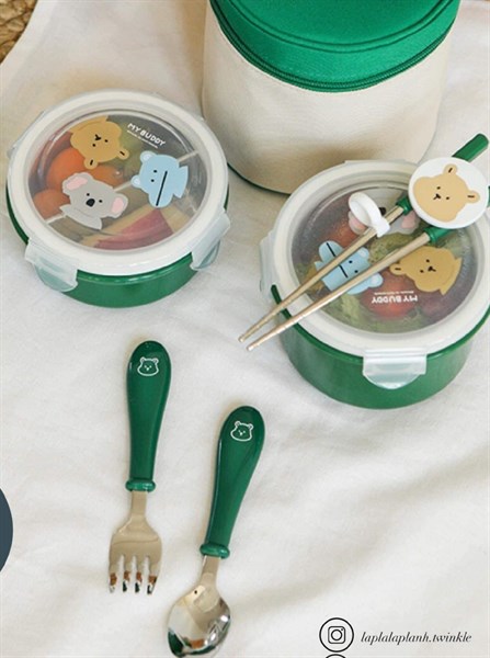 Dailylike Set 2 hộp và túi đựng Animals