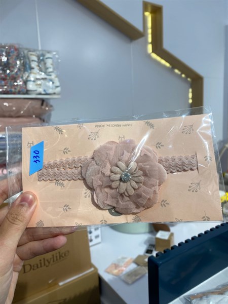 Happy Prince Hairband Hoa hồng cườm Kim cương