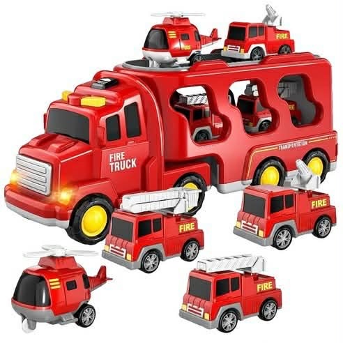 Funivers Set xe cứu hỏa