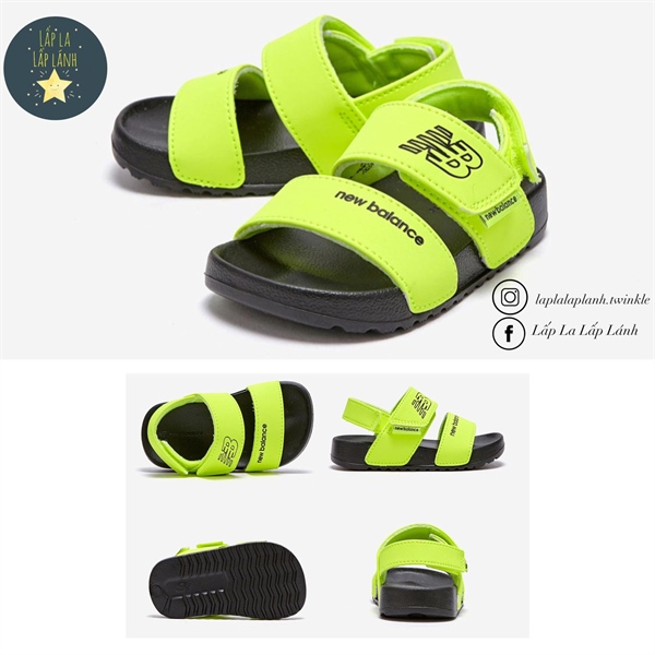 NewBalance Sandal xanh neon s170-220