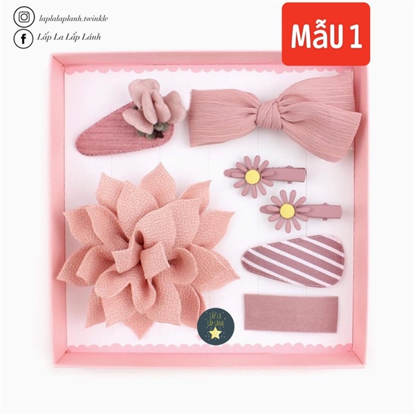 ChennyBongBong Set kẹp mẫu 1