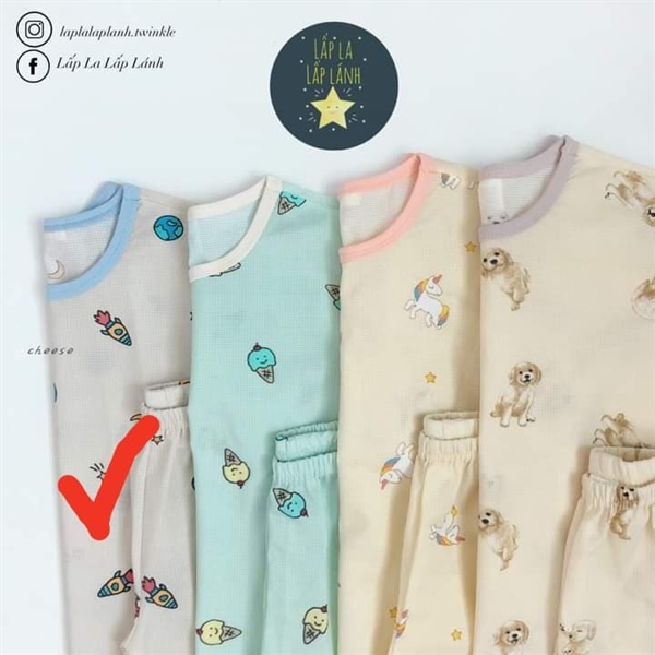 Cheese Đồ bộ CH2 size 90