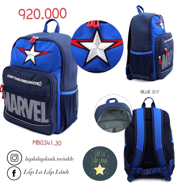 Winghouse Balo Marvel ngôi sao