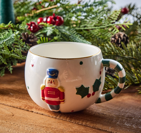 Modernhouse Ly sứ chú lính chì có tay cầm