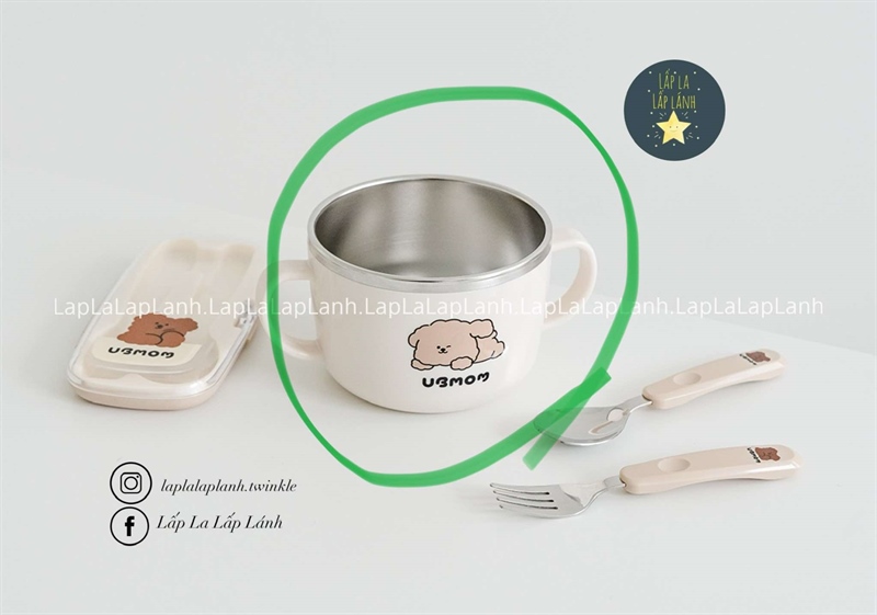 Ubmom Chén ăn gấu