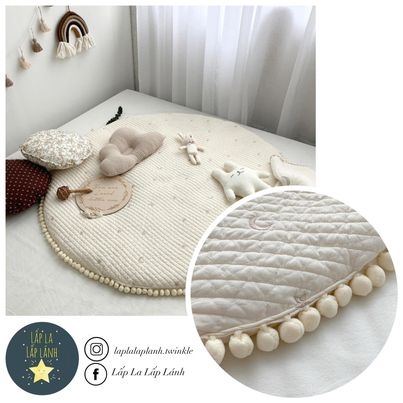 Naturestitch Thảm tròn trăng sao