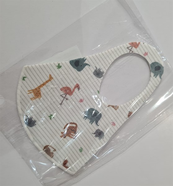 Bebenuvo Khẩu trang cho bé 2-4y Animal Voi