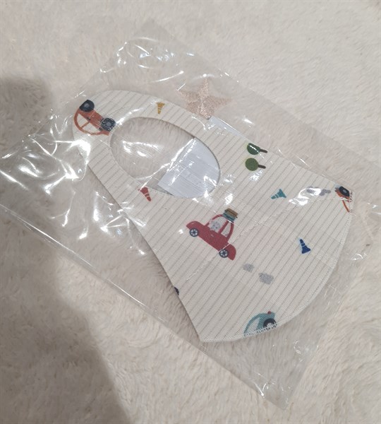 Bebenuvo Khẩu Trang Cho Bé 1-12m Ô Tô