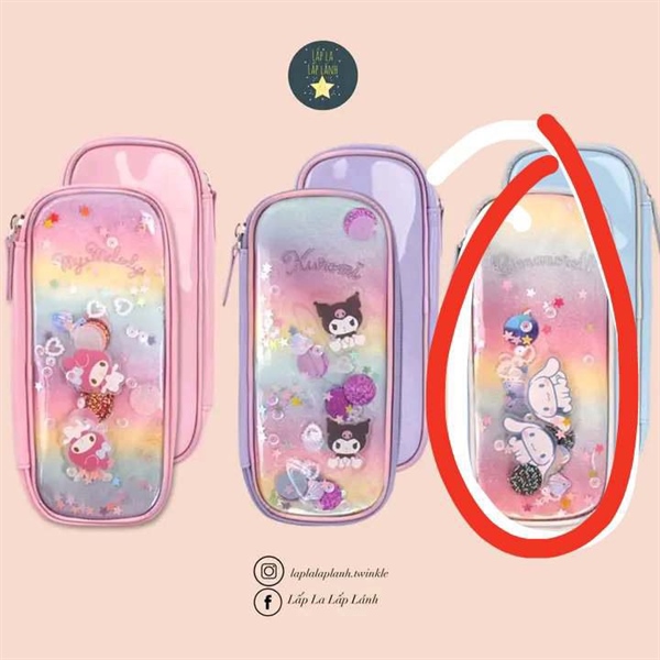 Winghouse Hộp bút cún xanh SC0160