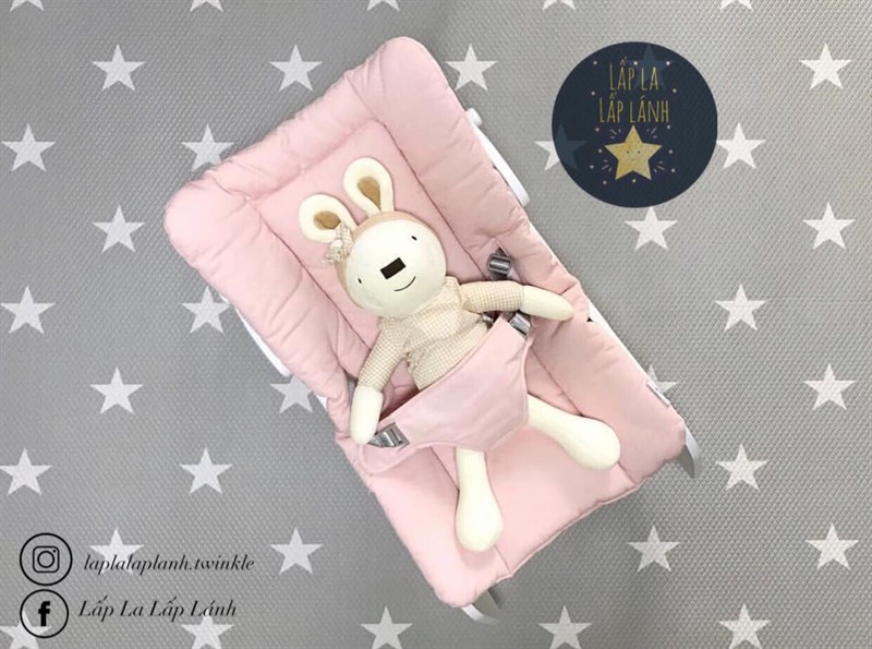 Sagepole Nệm rocking chair- Hồng