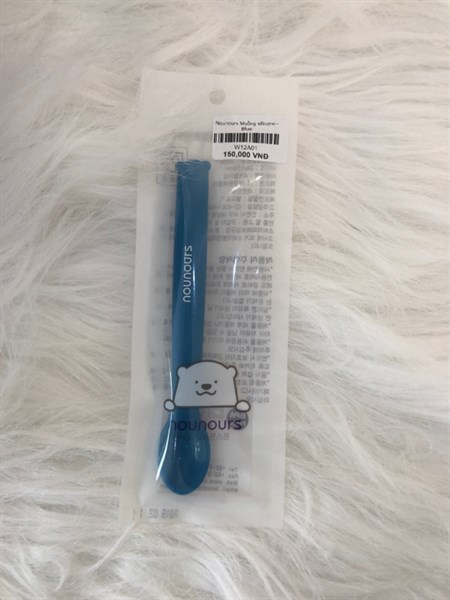 Nounours Muỗng silicone Blue