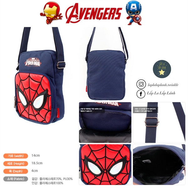 Winghouse Túi Spiderman MV0073