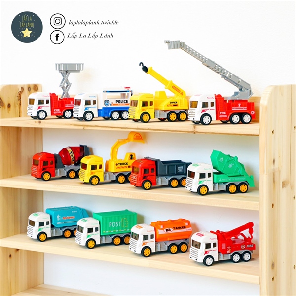Sangsangatti Set đồ chơi phương tiện giao thông