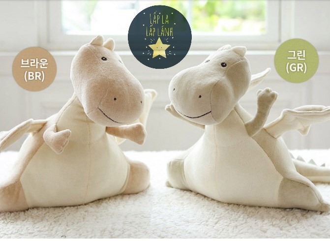 BlessNature Thú bông organic Rồng Brown