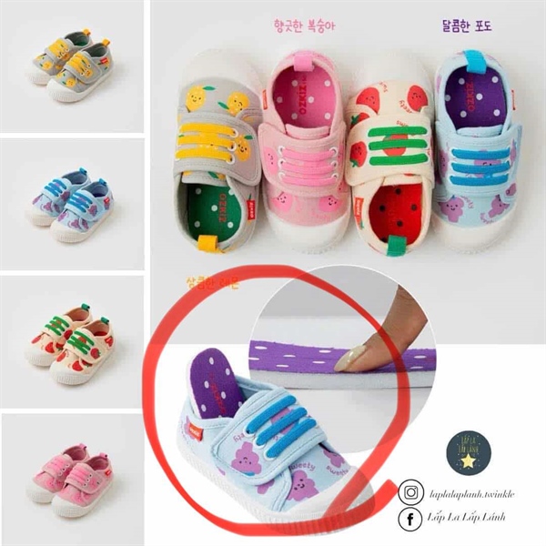 Ozkiz Slip on Xanh blue size 130