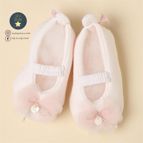 Tartine Giày vải hồng size 115
