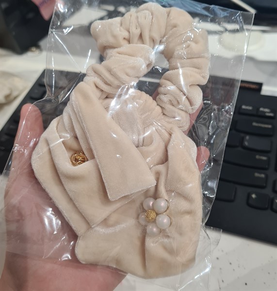 Handmade Cột tóc mom mẫu 14