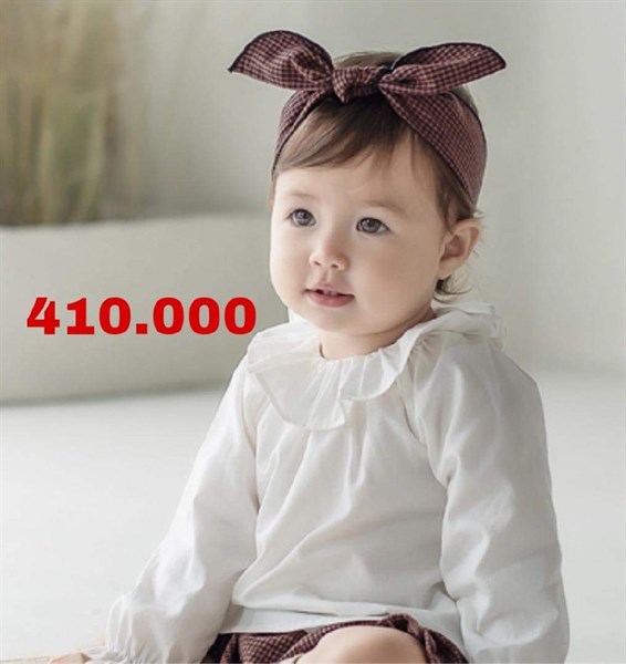 Happy Prince Áo trắng cổ bèo