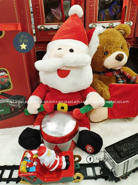 Modernhouse Ông già Noel đánh trống múa hát
