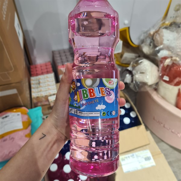 Happyplay Dung dịch xà phòng 1L Hồng