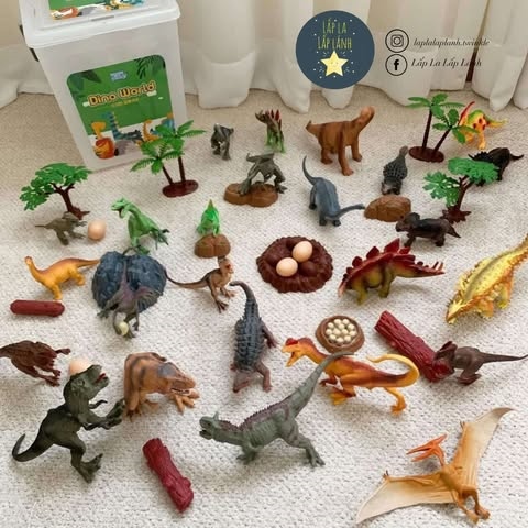 Happyplay Mô hình Khủng long Dino World