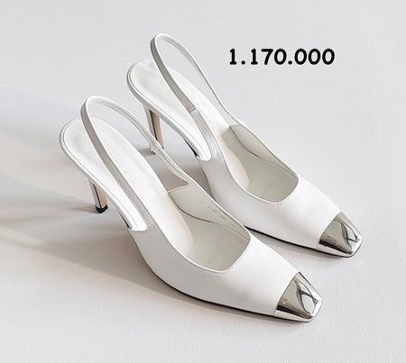 Marquise Giày trắng size 240