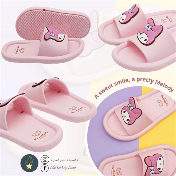 Shoelamode Dép my melody size 200