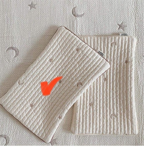 NatureStitch Gối thêu trăng sao size 40x25cm