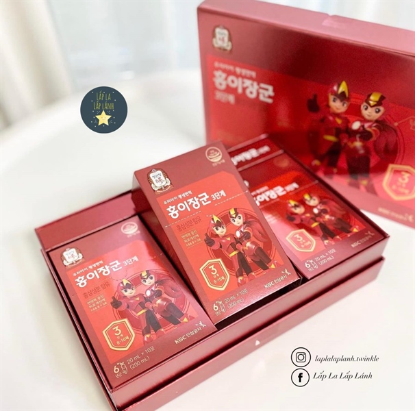 Cheong Kwan Jang Hồng sâm cho bé loại 8-10t