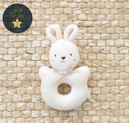 BlessNature Thú bông organic Thỏ tròn 18cm