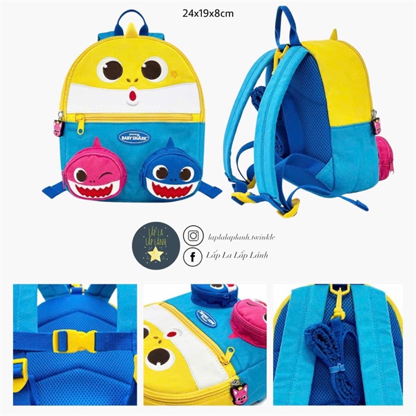 Pinkfong Balo babyshark WP-B119