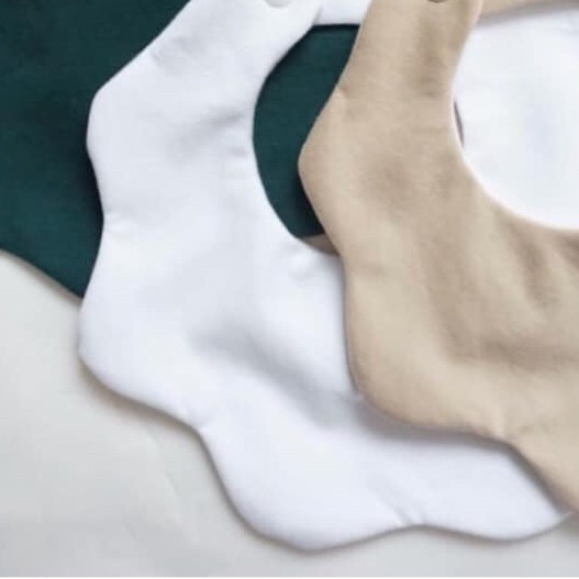 Yếm Vải Uidong Trắng Trơn