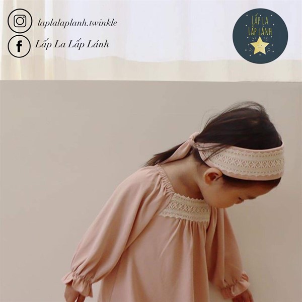 Peekaboo Heidi Hồng váy Baby size M