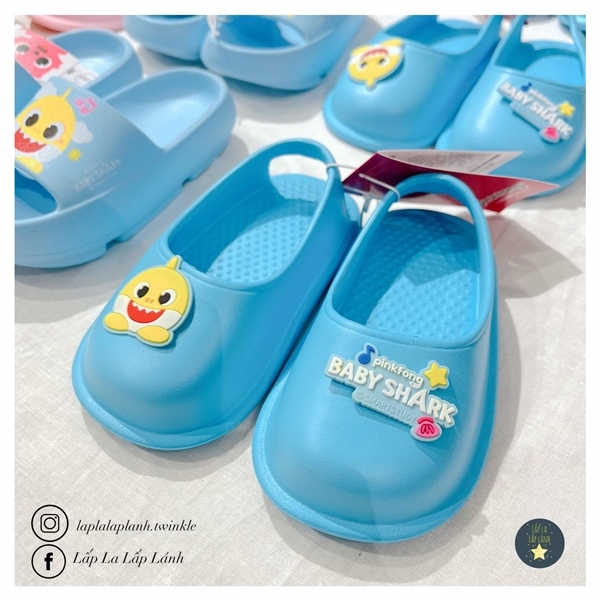 PANCOAT Giày nhựa BabyShark Xanh size 150