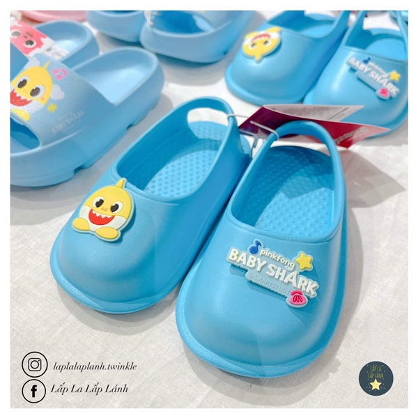 PANCOAT Giày nhựa BabyShark Xanh size 160