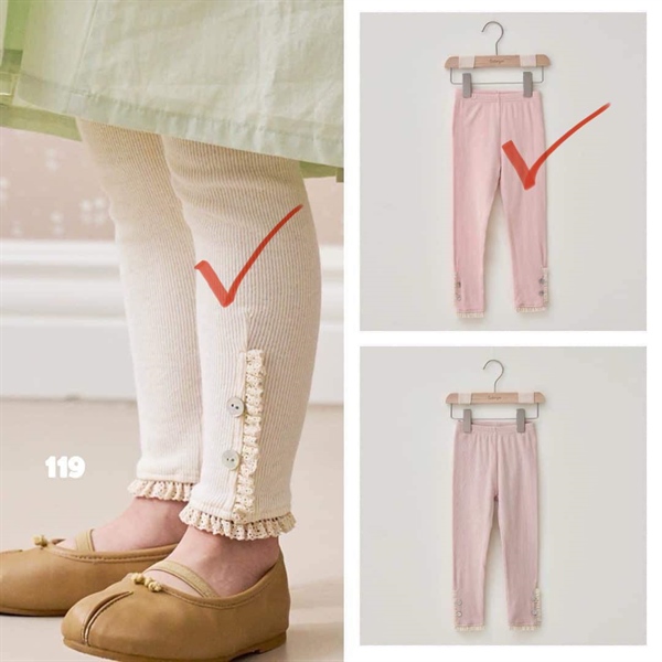 Bebezoo Quần legging size 140