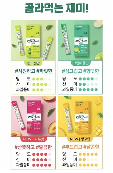 Condition Thạch giải rượu vị Mango