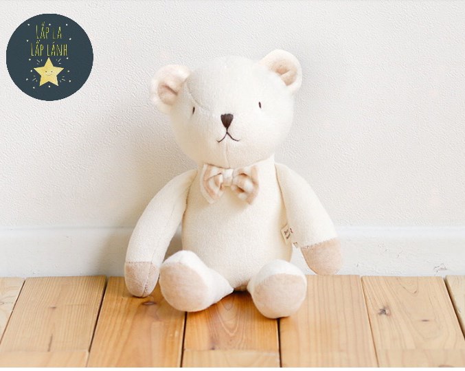 BlessNature Thú bông organic Gấu teddy 35cm