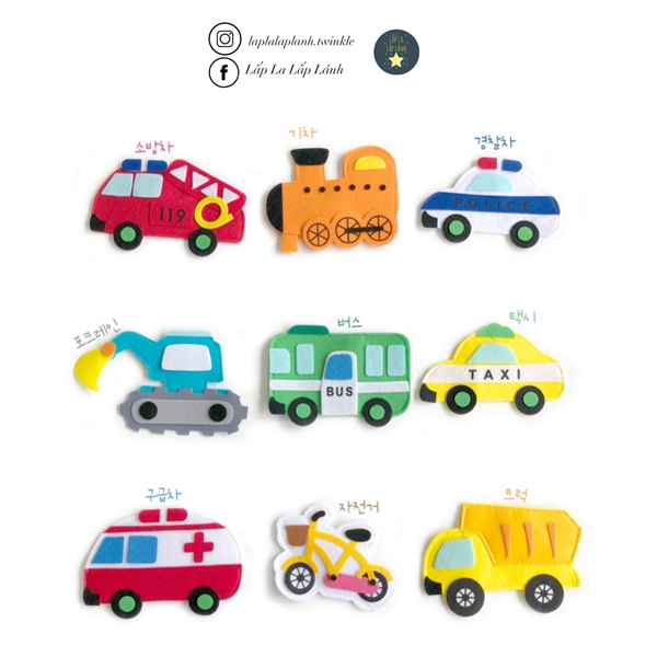 Noriter Sticker từ vải Phương tiện giao thông