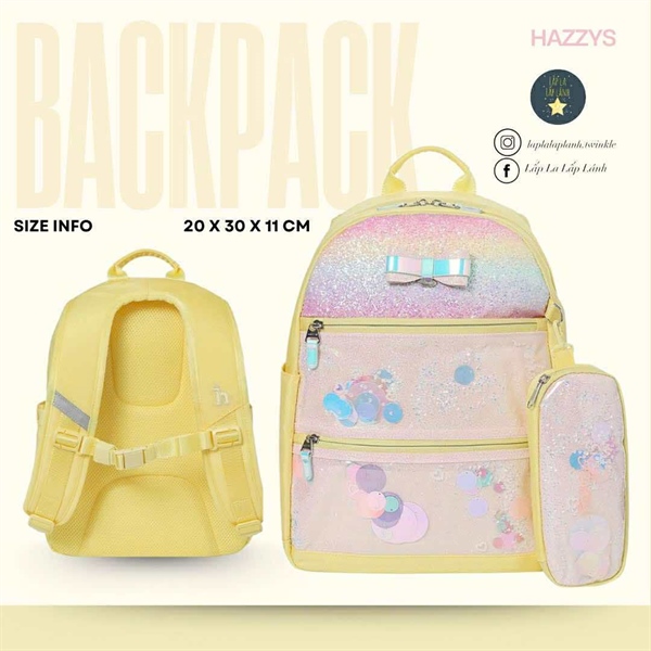 Hazzys Balo HTS60UP53M_YE Vàng